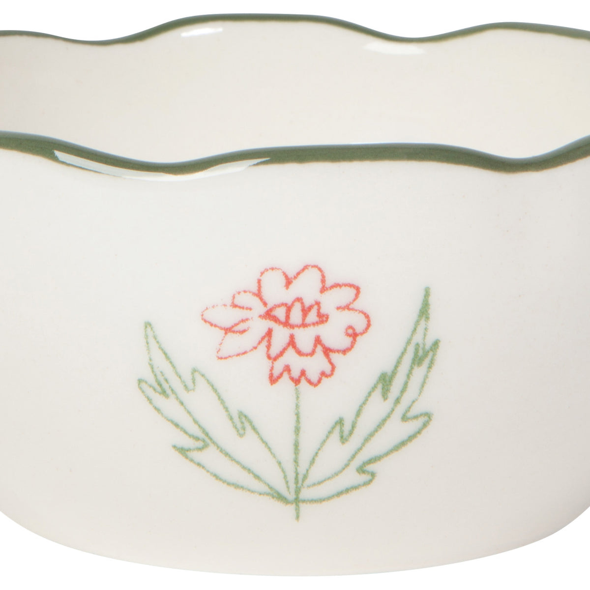 Camellia Stoneware Mini Nesting Bowls | Set of 4