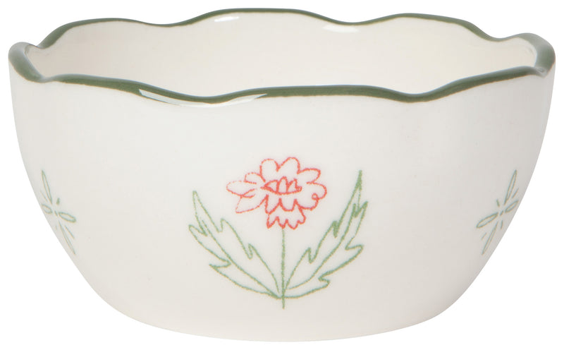 Camellia Stoneware Mini Nesting Bowls | Set of 4