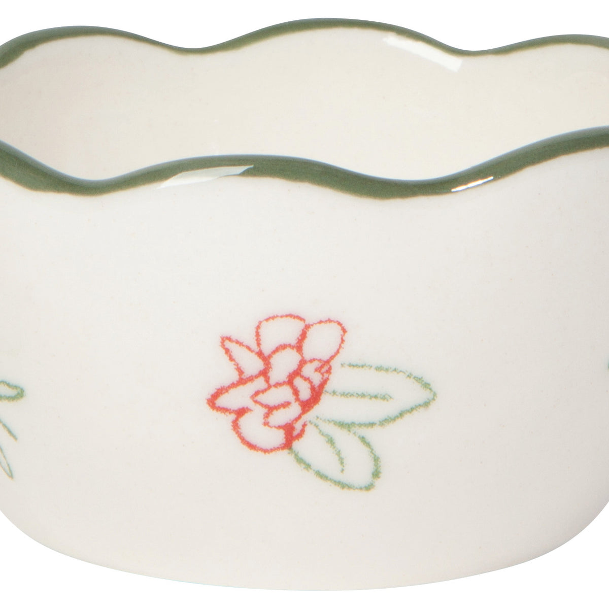 Camellia Stoneware Mini Nesting Bowls | Set of 4
