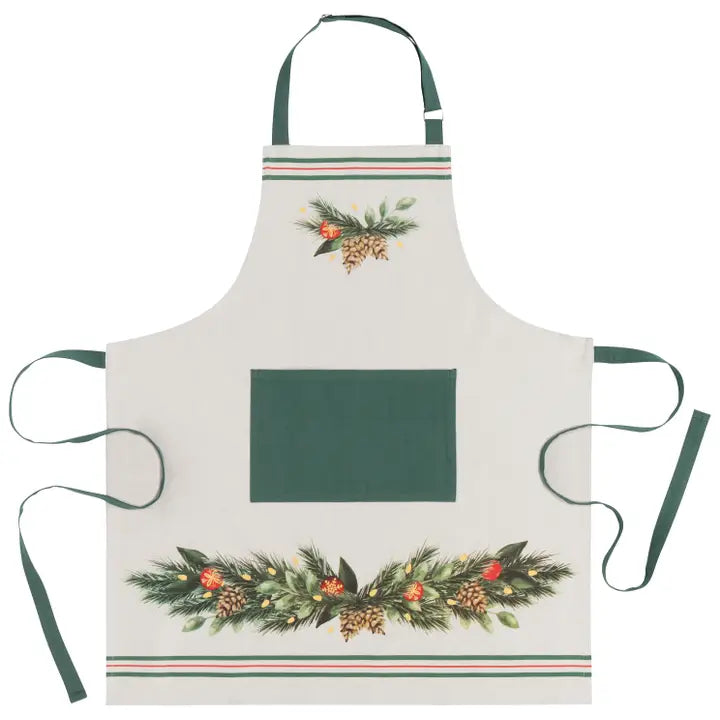 Deck the Halls Christmas Apron