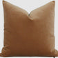 Dempsey Pillow Cover | Cognac Velvet