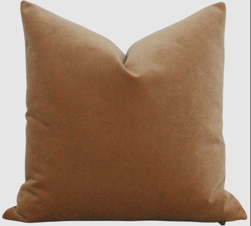Dempsey Pillow Cover | Cognac Velvet