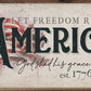 Distressed Let Freedom Ring American Flag