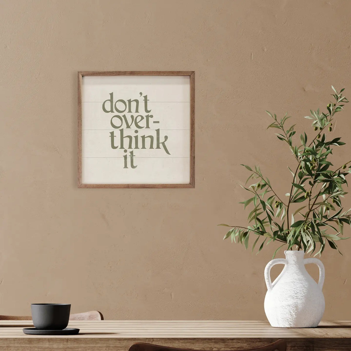 Don't Over Think It White