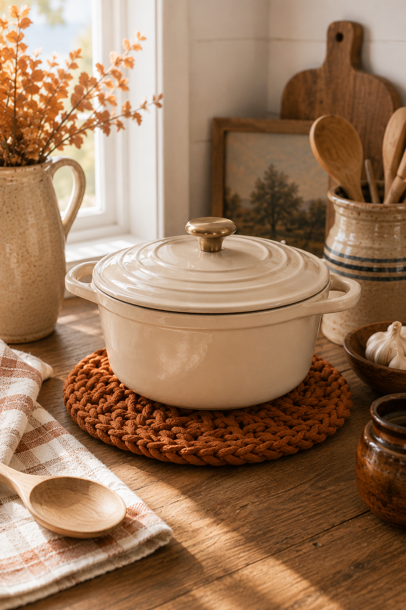 Cinnamon Stick Knotted Trivet