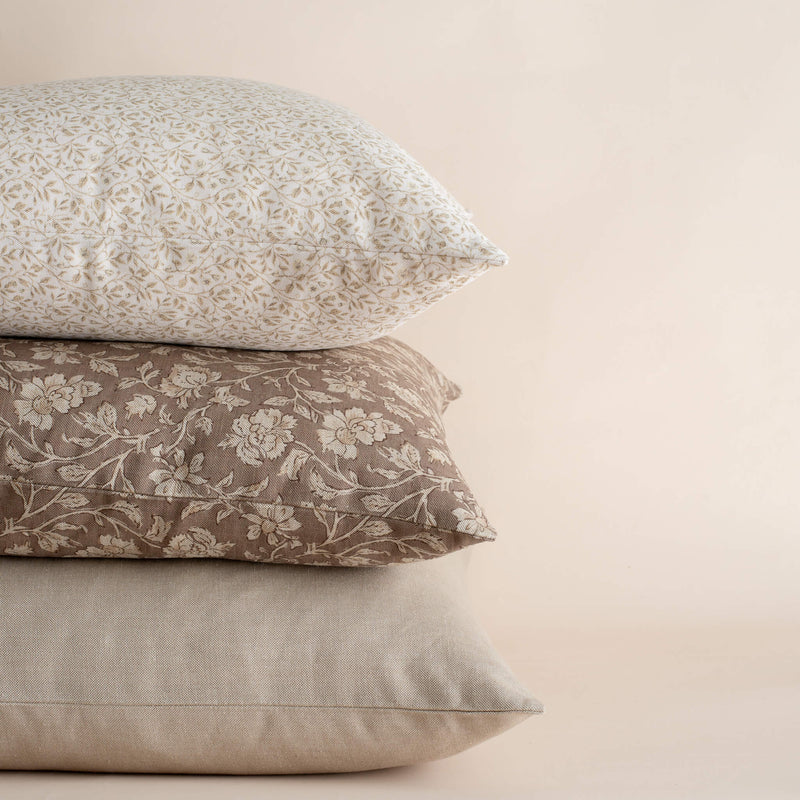 Leme Natural Cotton Pillow