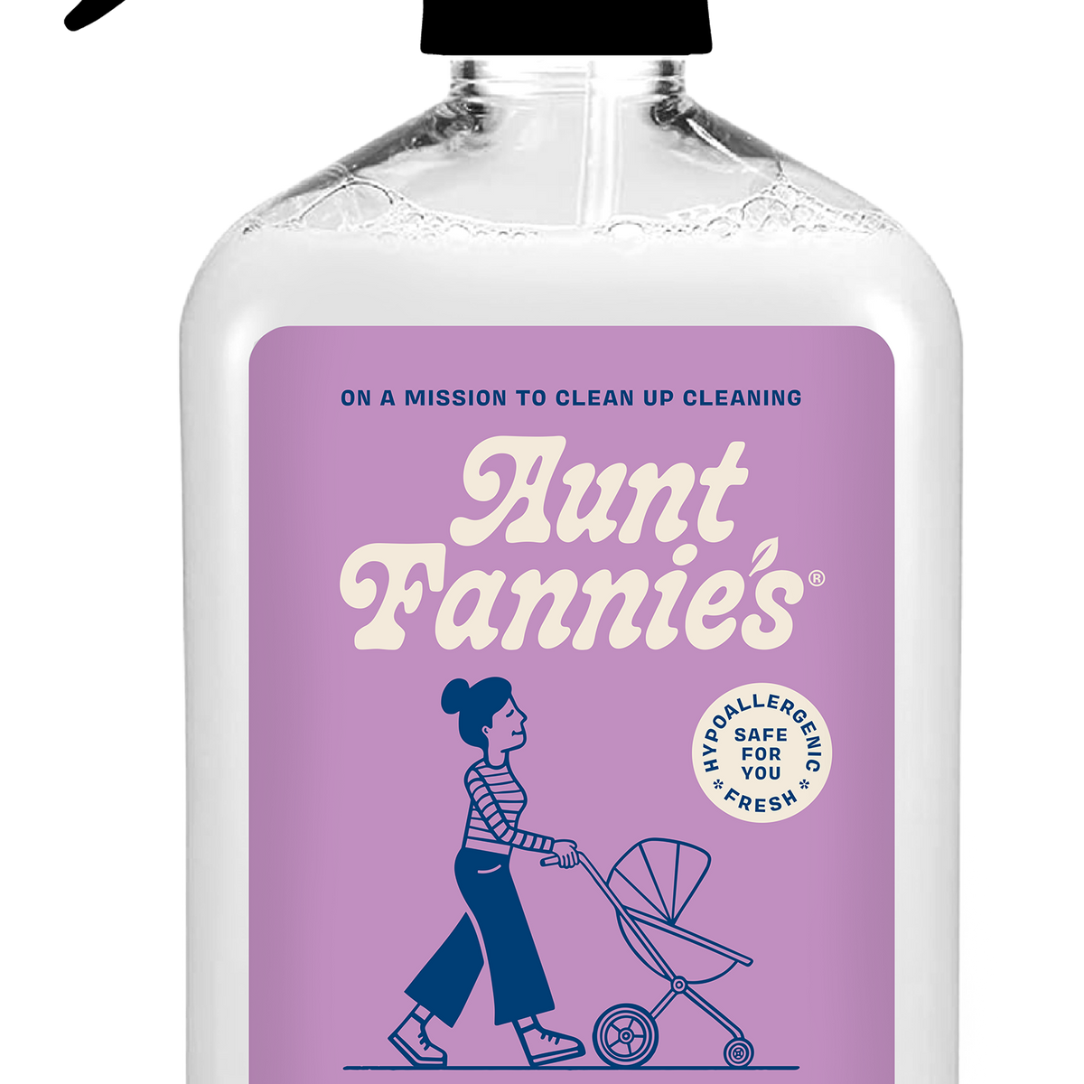 Close-up bottle of eco toy and highchair cleaner