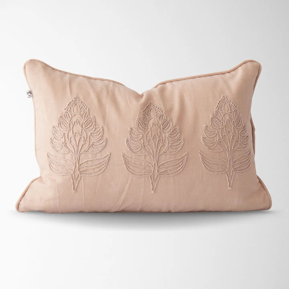 Eloise Embroidered Vintage Cotton Pillow