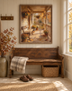 Fall's Front Porch Wood Wall Art