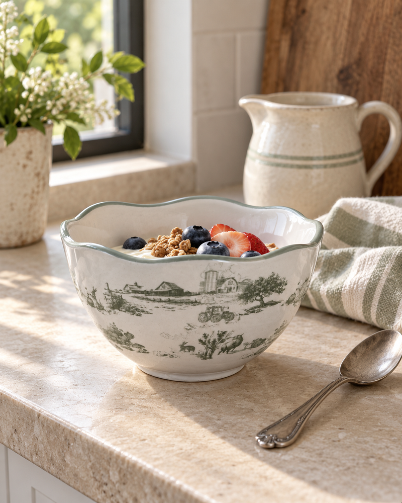 Farmhouse Heritage Bowl - Set of 2