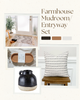Farmhouse Mudroom/Entryway Set