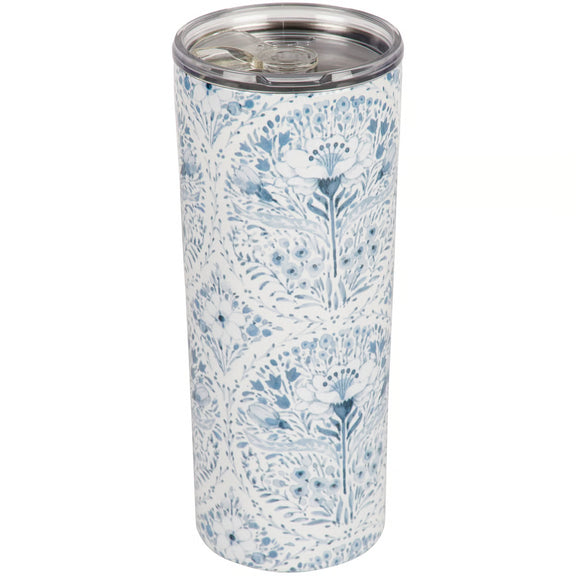 farmhouse floral travel mug
