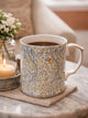 cottage floral coffee mug
