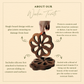 Floral Wood Trivet