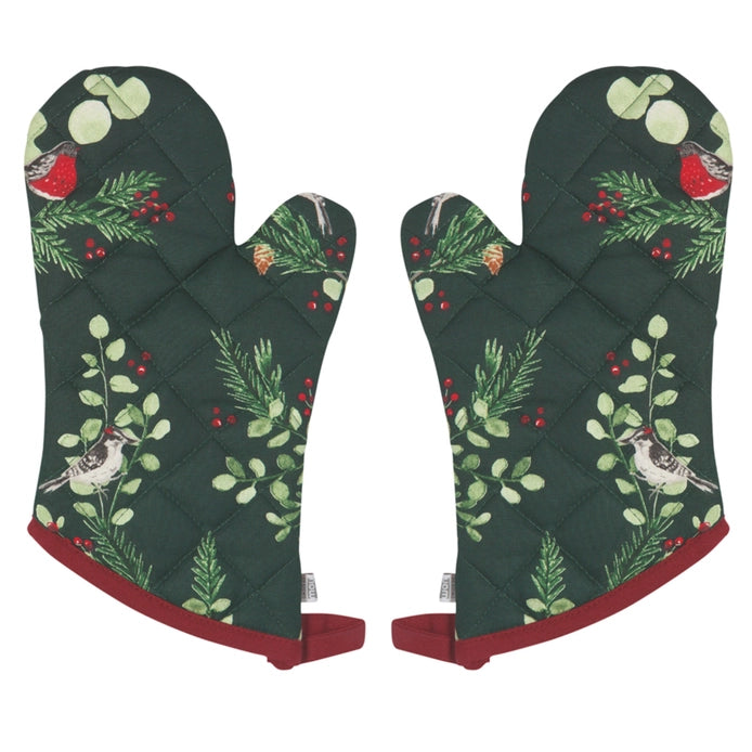 Forest Birds Classic Oven Mitt