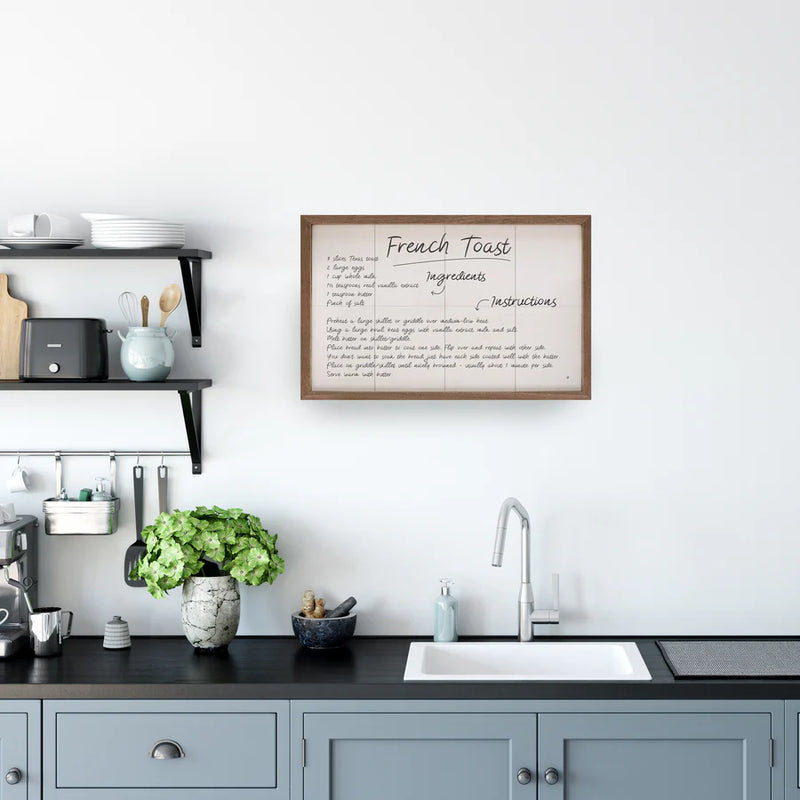 French Toast Recipe Sign