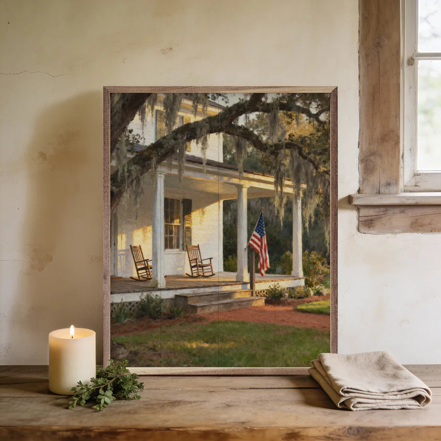 Front Porch Southern Homestead wall art farmhouse decor