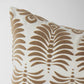 Serena Velvet Embossed Damask Pillow