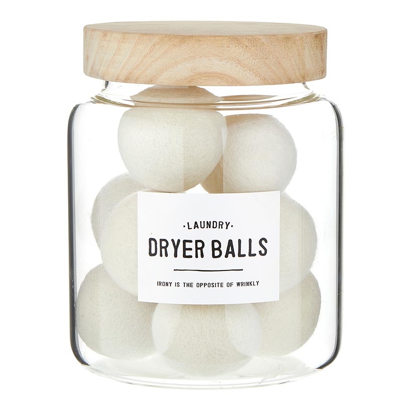 XL Glass Laundry Canister