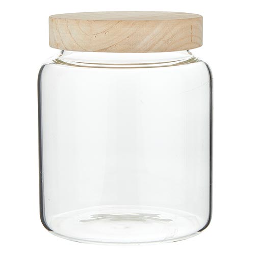 XL Glass Laundry Canister