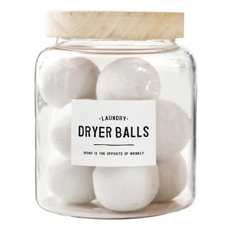 XL Glass Laundry Canister