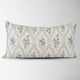 Grace Rose Bouquet Pillow Cover in Silver