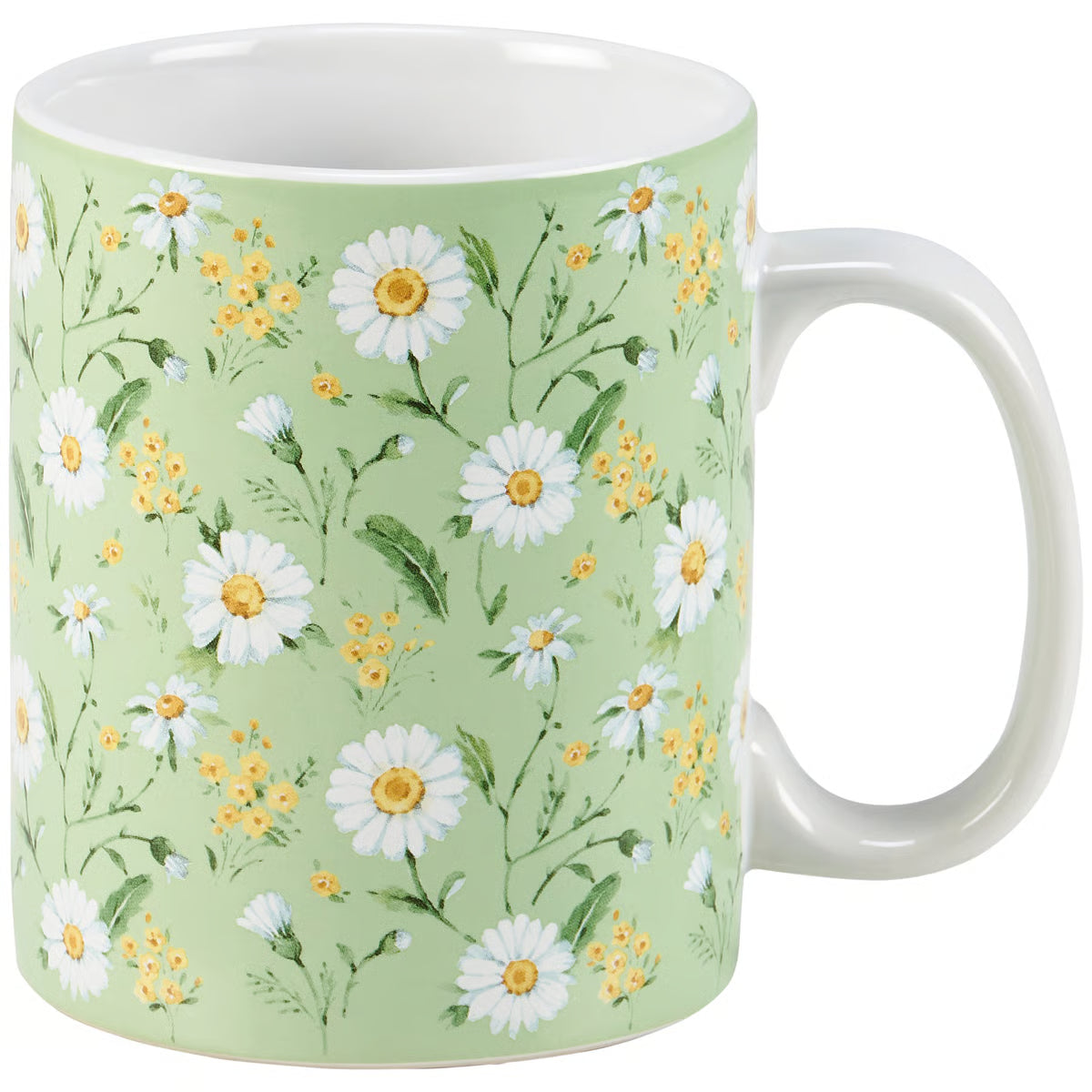 daisy farmhouse coffee mug
