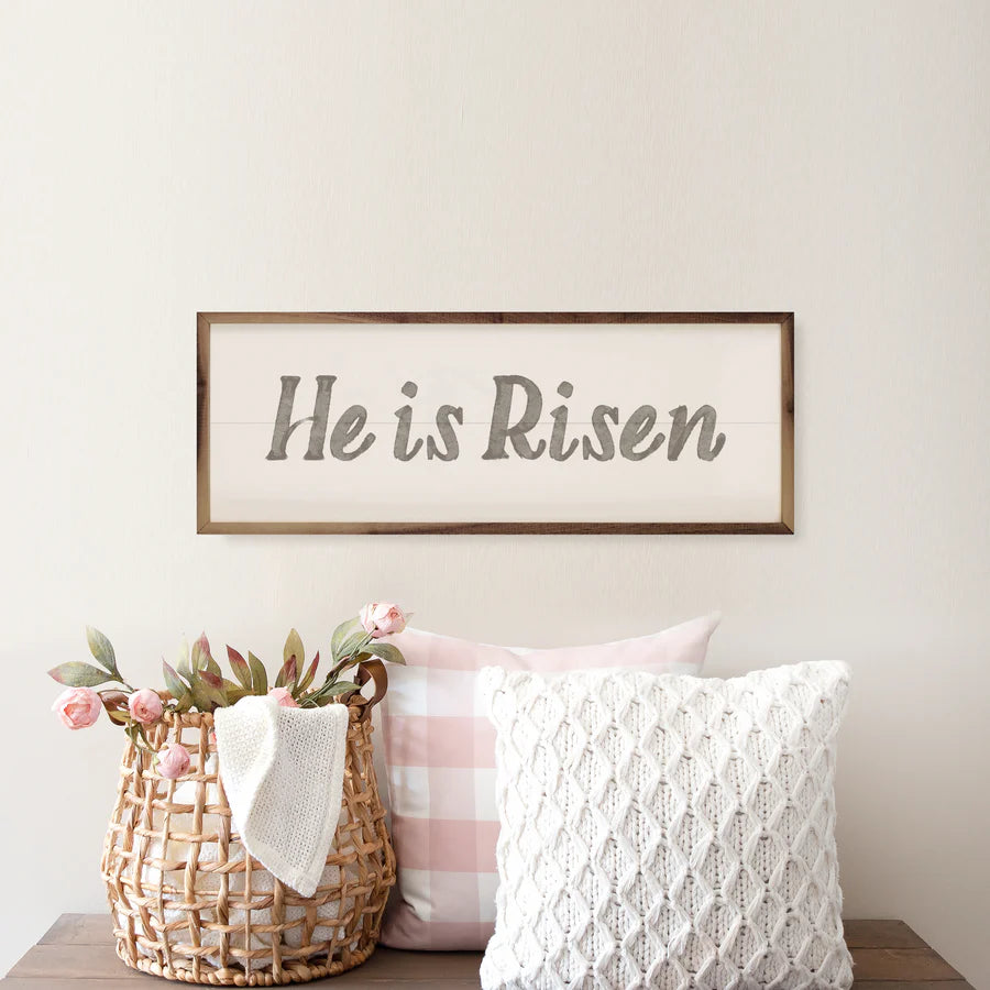 He Is Risen Wall Art