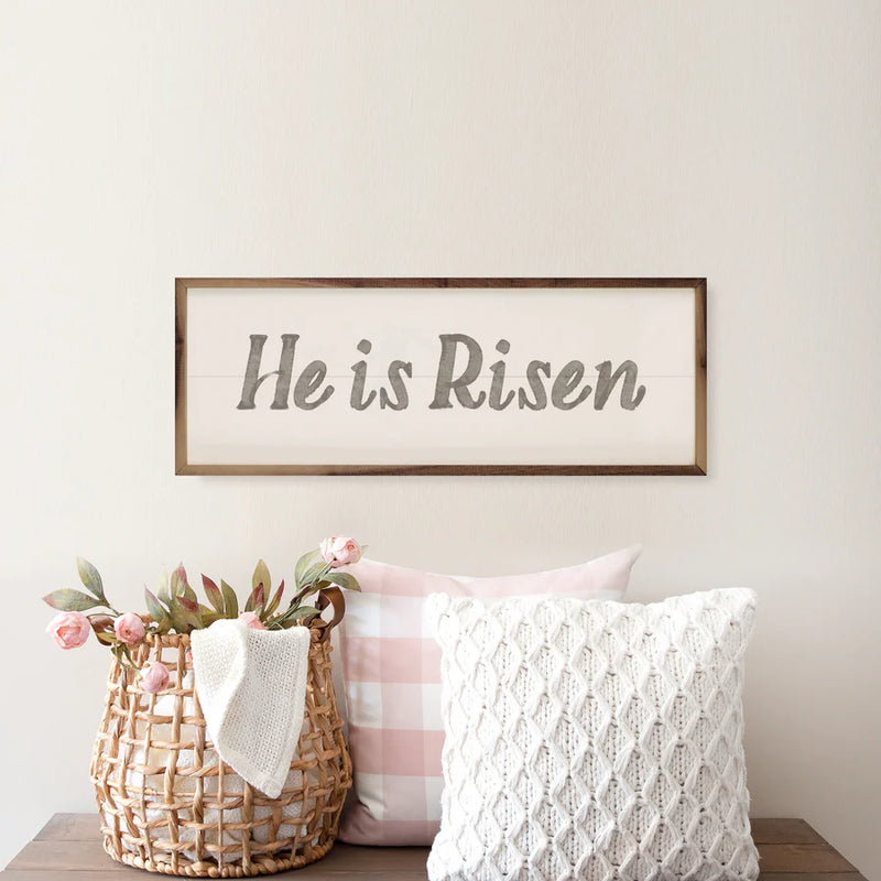 He Is Risen Wall Art