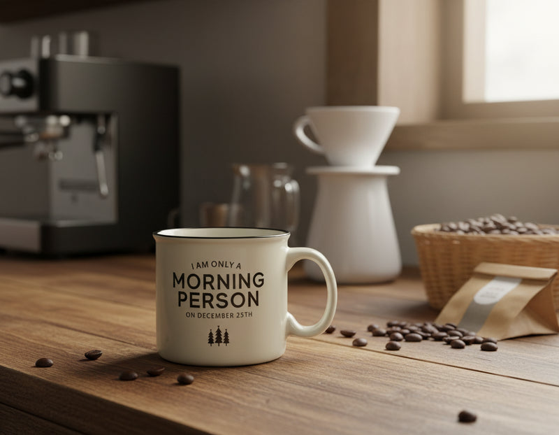 Morning Person Holiday Mug