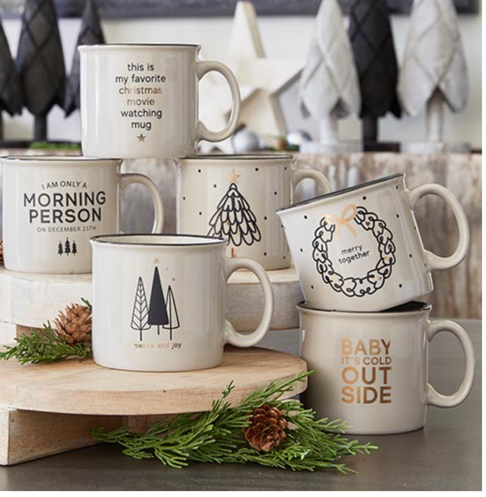 Morning Person Holiday Mug