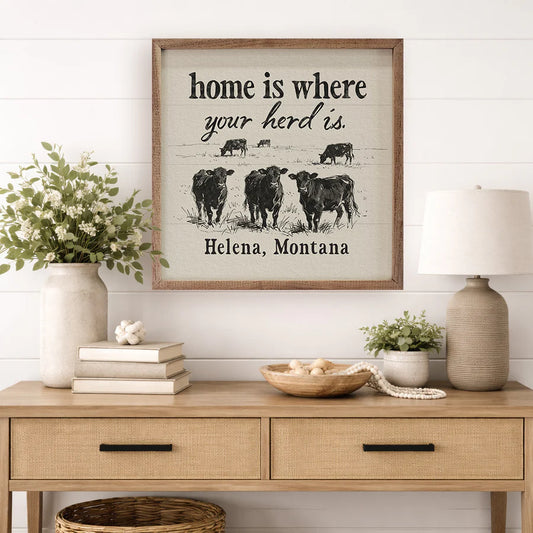 personalized farmhouse heirloom wall decor