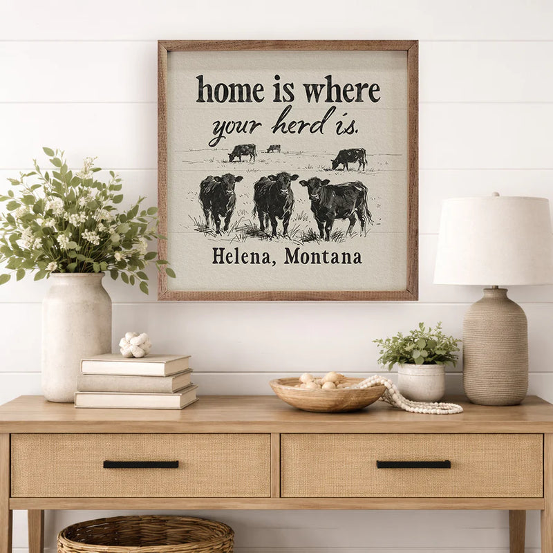 personalized farmhouse heirloom wall decor