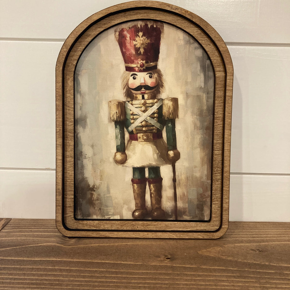 Vintage Nutcracker Framed Art