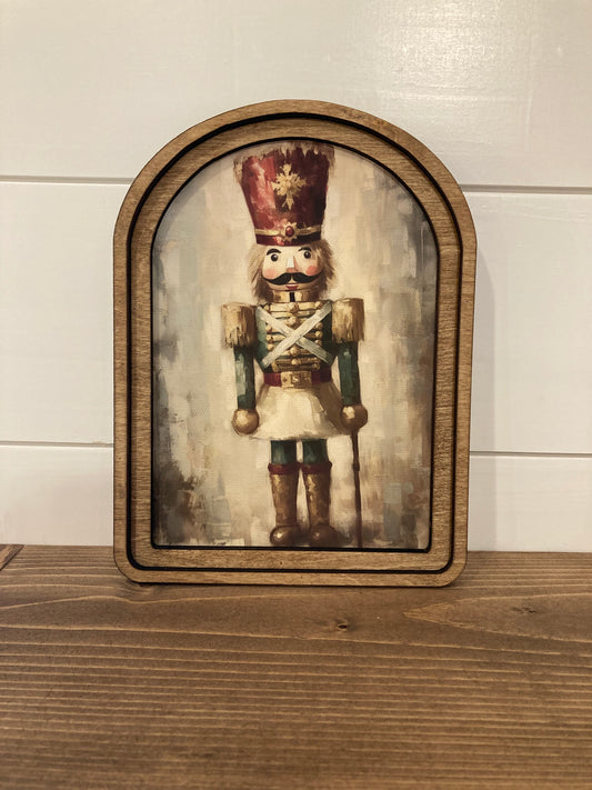 The Vintage Nutcracker Mini Sign