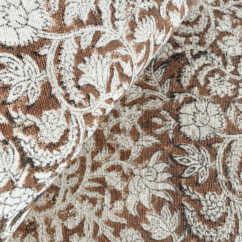 Nina Floral Block Printed Pillow Cover
