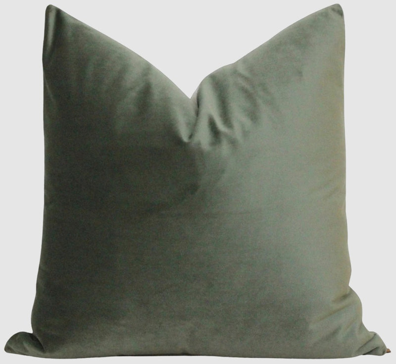 Juniper Pillow Cover | Green Velvet