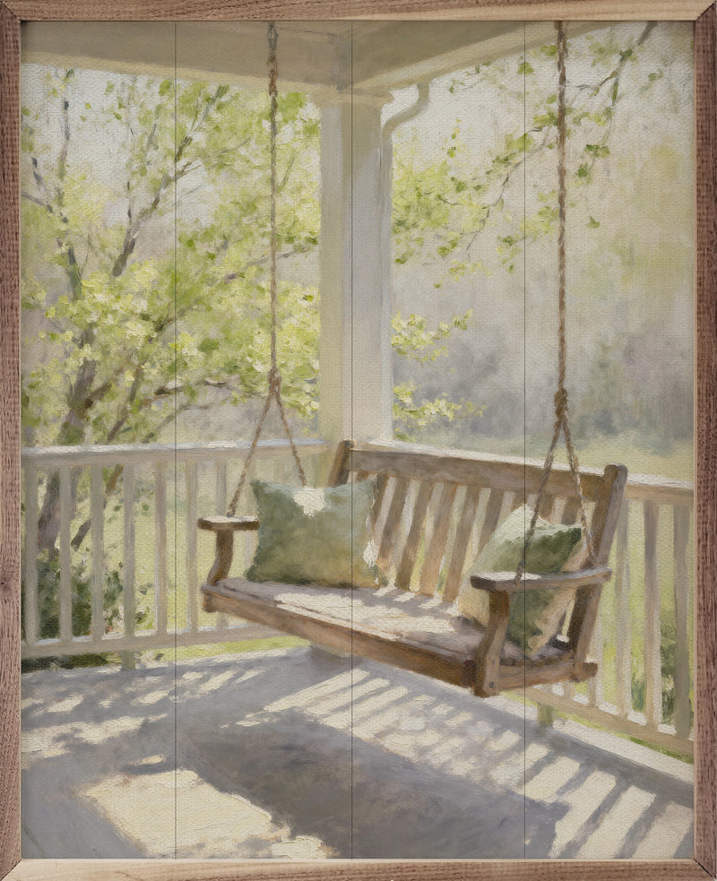 Just A Swinging Wall Art