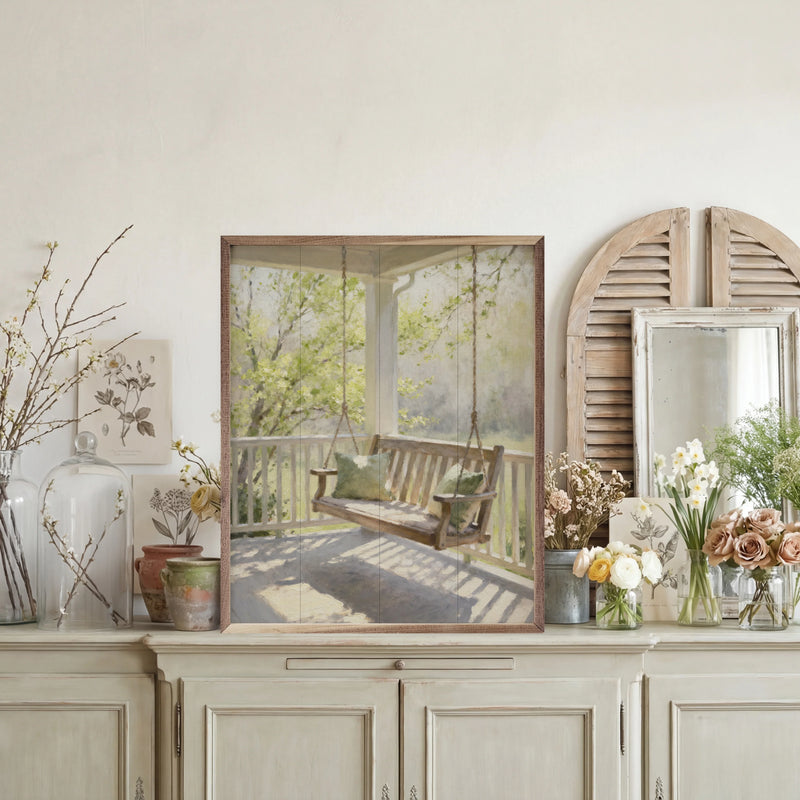 Just A Swinging Wall Art