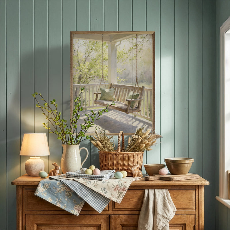 Just A Swinging Wall Art