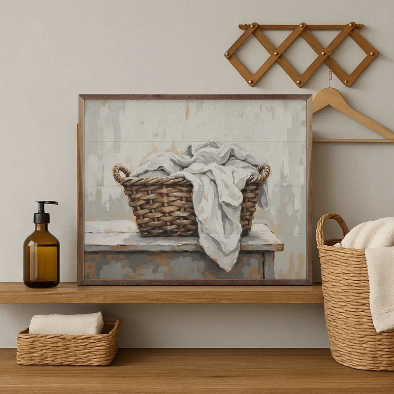 Laundry Basket Sign