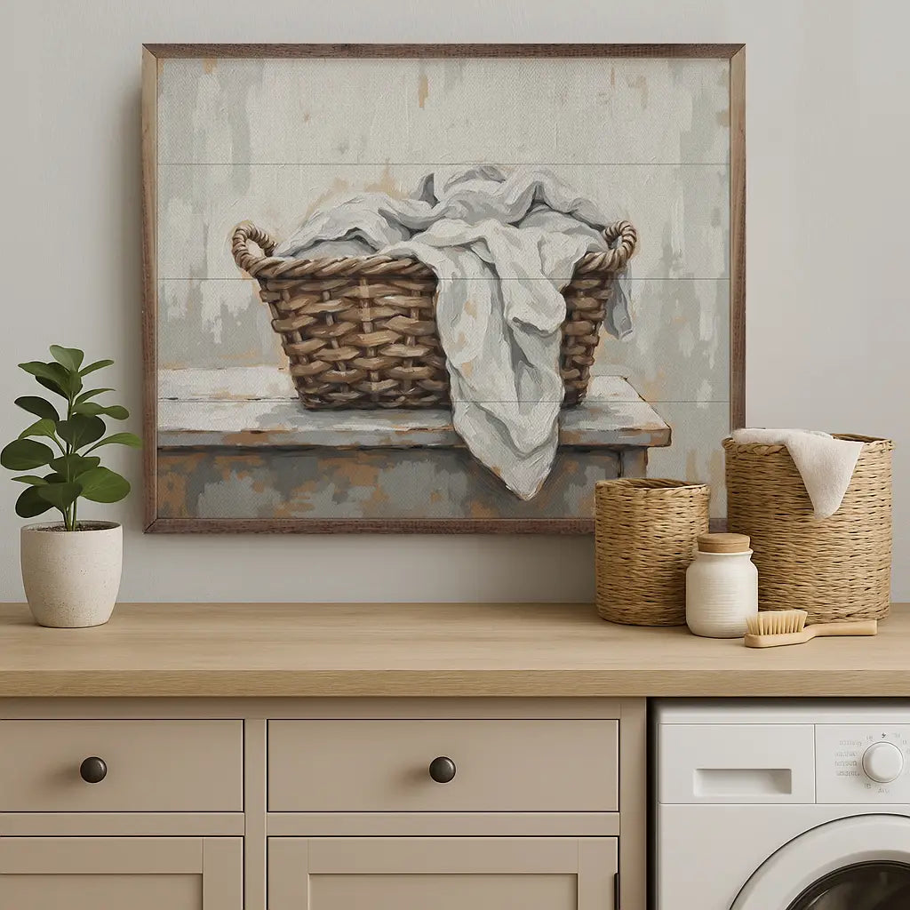 Laundry Basket Sign