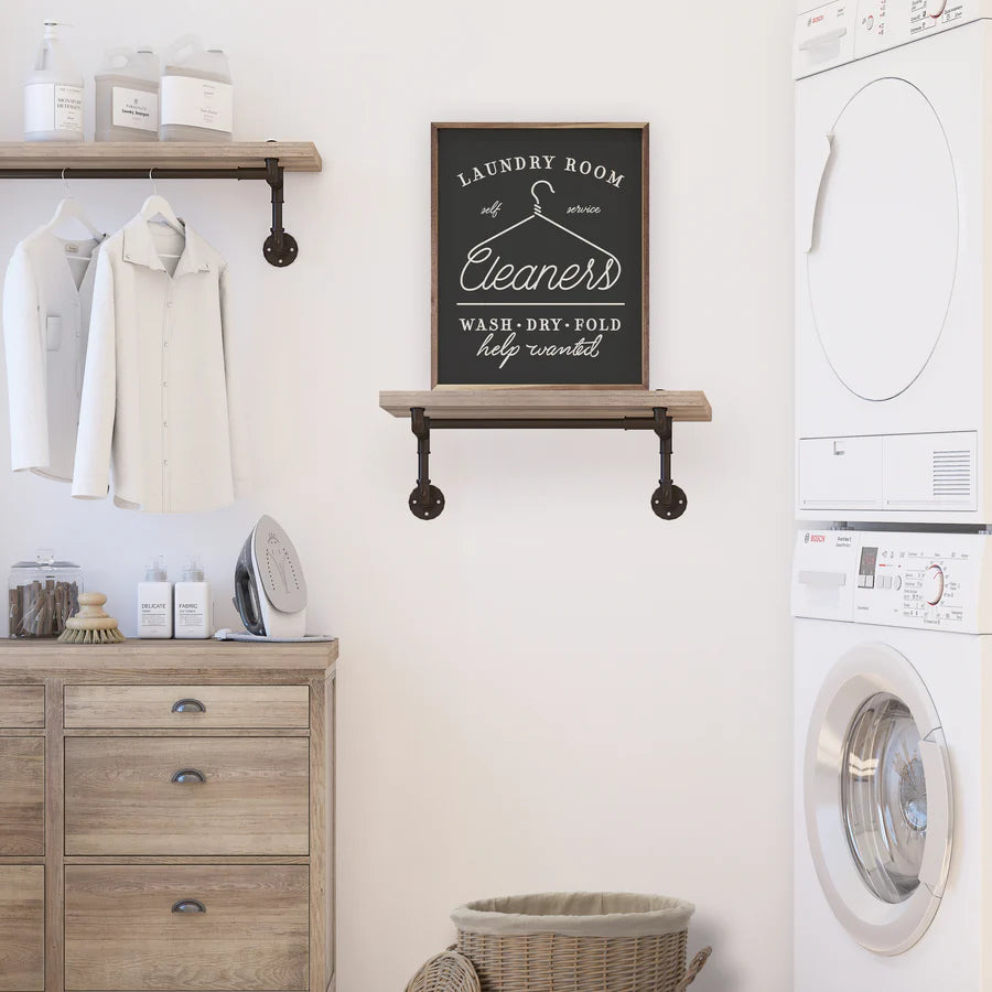 Laundry Room Cleaners Wall Art