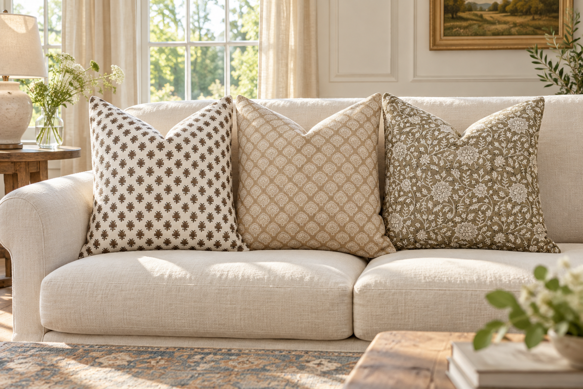 Lexington Pillow Combination | Set of Three Pillow Covers