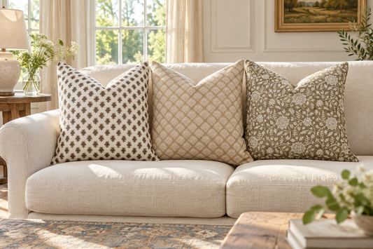 Lexington Pillow Combination | Set of Three Pillow Covers