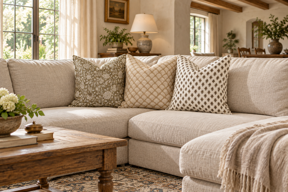 Lexington Pillow Combination | Set of Three Pillow Covers