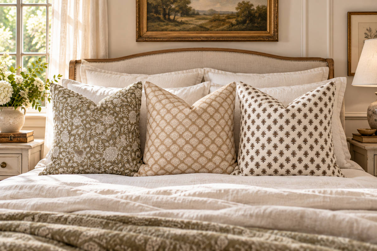 Lexington Pillow Combination | Set of Three Pillow Covers
