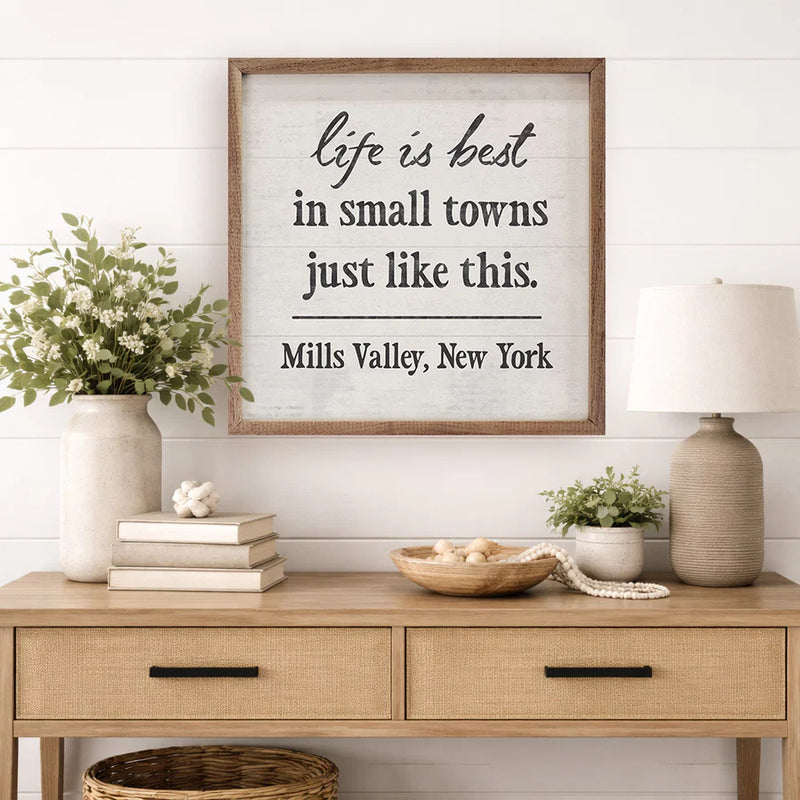 custom farmhouse family wall art