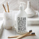 Glass Hand Soap Dispenser - Matte White