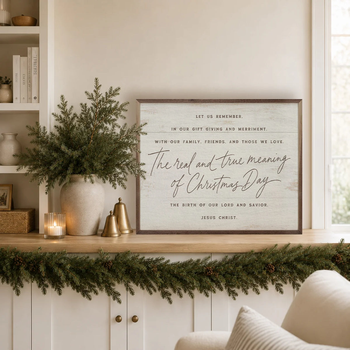 Meaning Of Christmas| Christmas Wall Decor